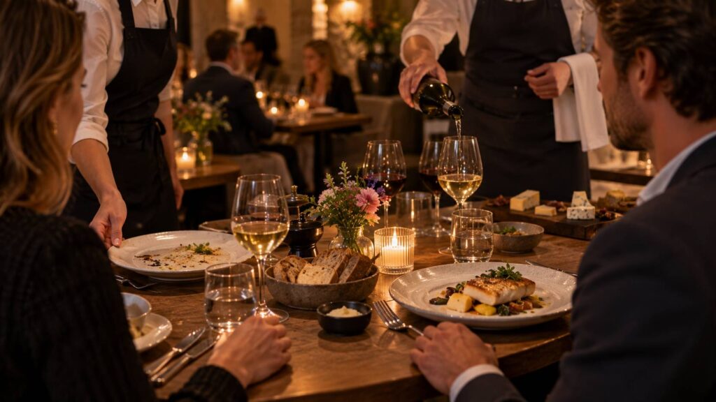 Restaurants in Maastricht met meerdere gangen en aandacht voor wijn-spijscombinaties
