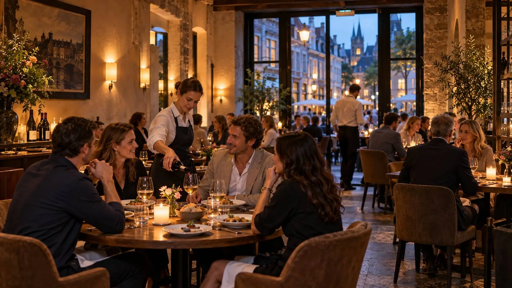 Restaurants in Maastricht met bourgondisch tafelen, goede wijn en een ontspannen Limburgse sfeer