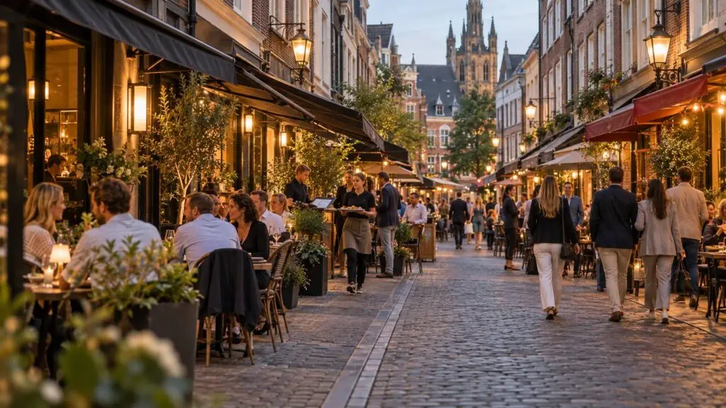 Restaurants in 's-Hertogenbosch langs levendige straten en terrassen in de historische binnenstad