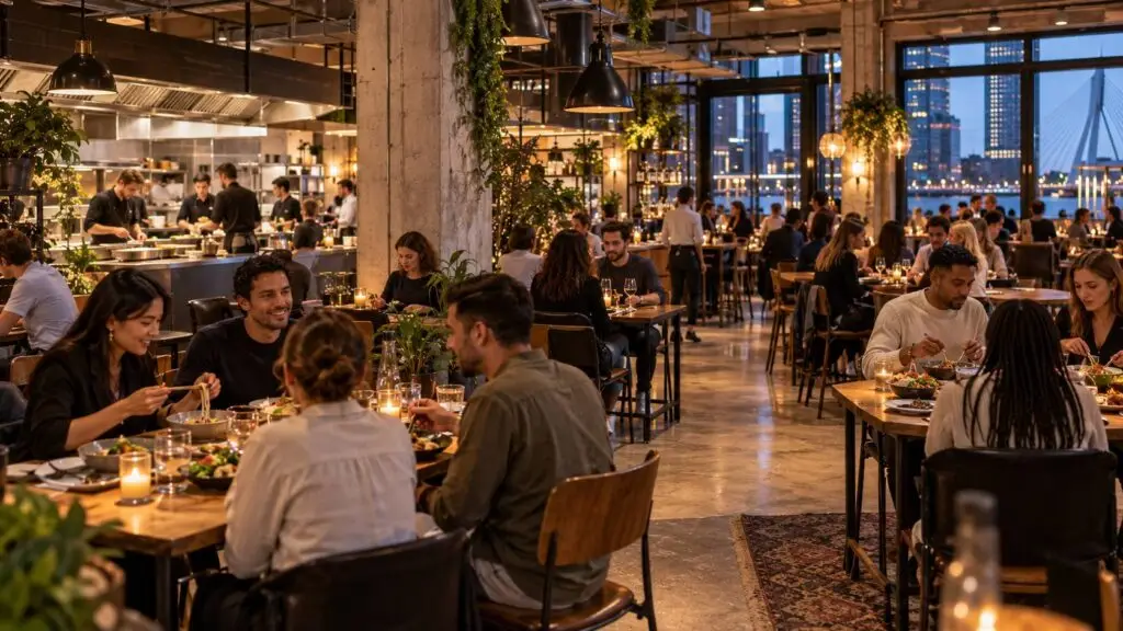 Restaurants in Rotterdam met gerechten uit verschillende internationale keukens